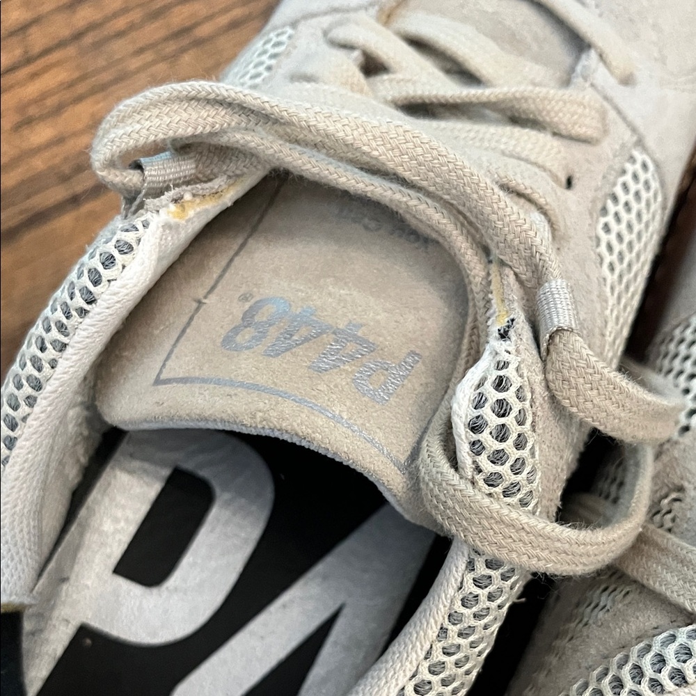 NEW P448 Beige Suede Sneakers - Picture 8 of 11